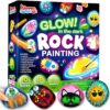 JOYIN Rock Painting Kit- Glow in The Dark Rock Kit, Arts and Crafts for Kids Ages 6-12, Art Supplies Toy, Kids Craft Paint Kits, Arts & Crafts for Boys Girls Birthday Party Gift...